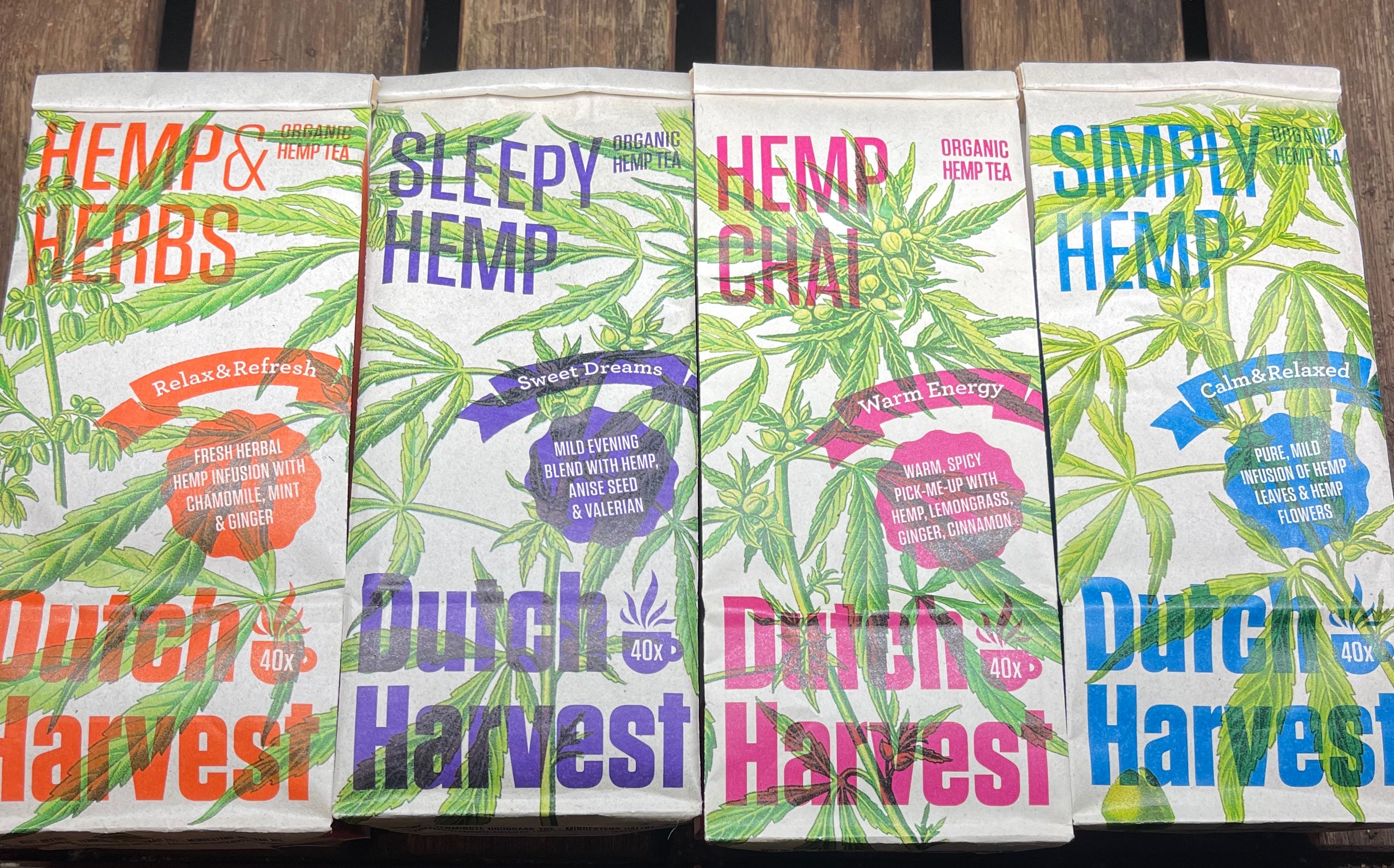 Hemp Tea From Dutch Harvest