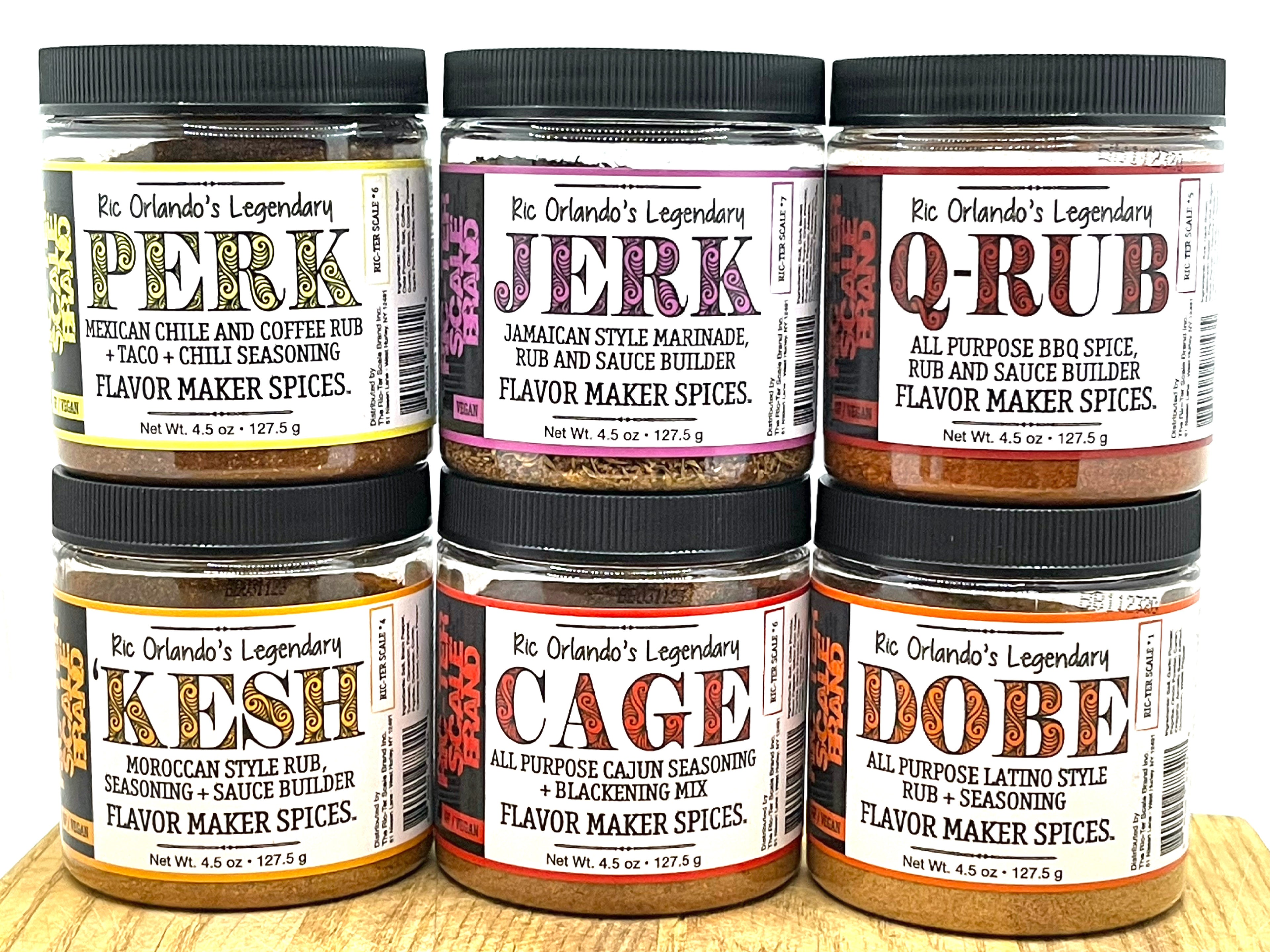 Ric Orlando's Rubs & Signature Spice Blends