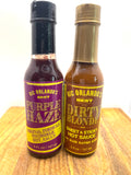 Purple Haze and Dirty Blonde Hot Sauce Combo
