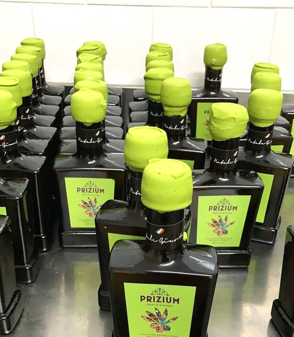 Single Source Extra Virgin Olive Oil from Sicily, Prizium Brand, Sicily  -Organic