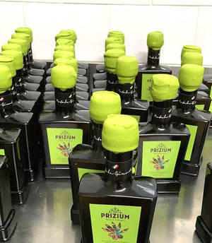 Extra Virgin Olive Oil from Sicily, Prizium Brand, Sicily  -Organic