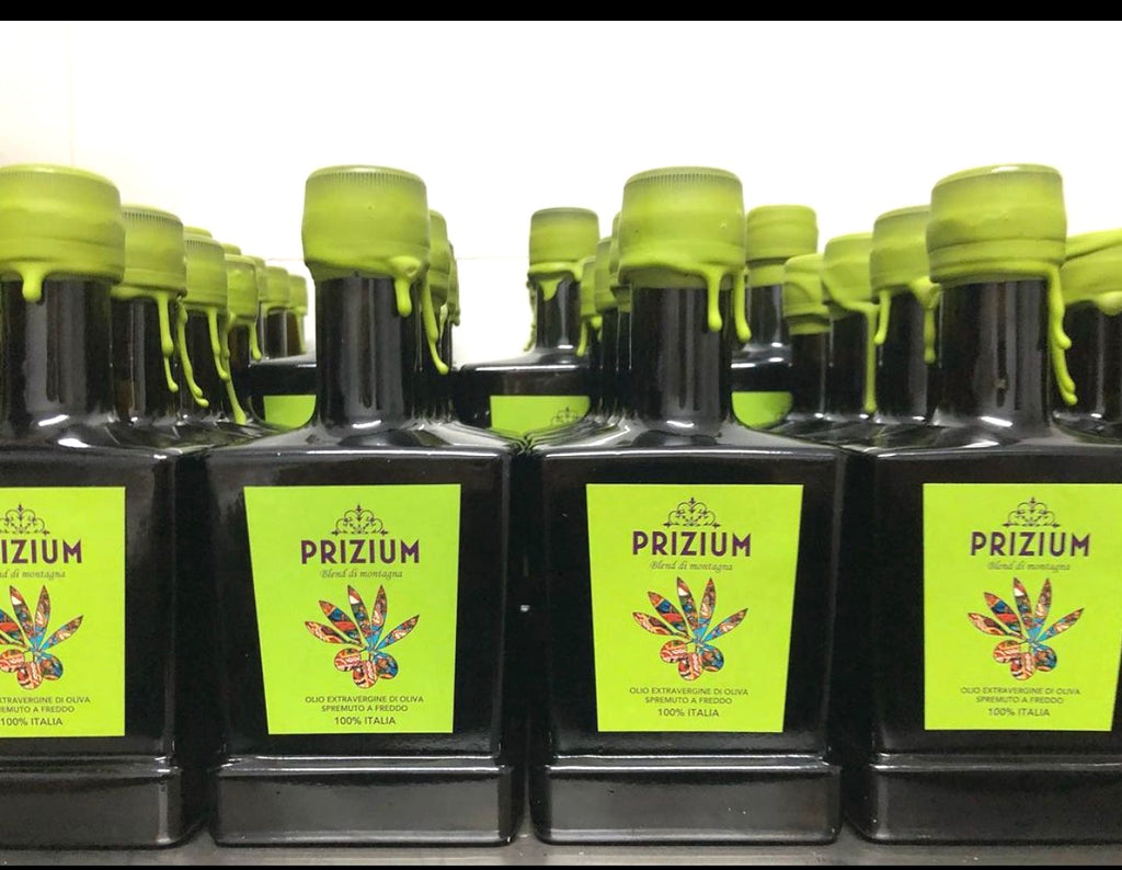 Single Source Extra Virgin Olive Oil from Sicily, Prizium Brand, Sicily  -Organic