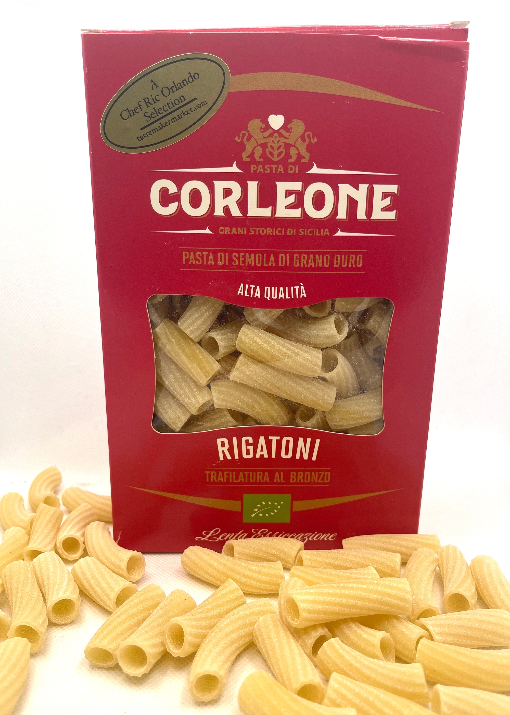 Corleone Historic Grain Pasta, Rigatoni, Low Gluten , Organic (Copy)
