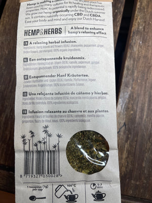 Hemp Tea- Hemp & Herbs