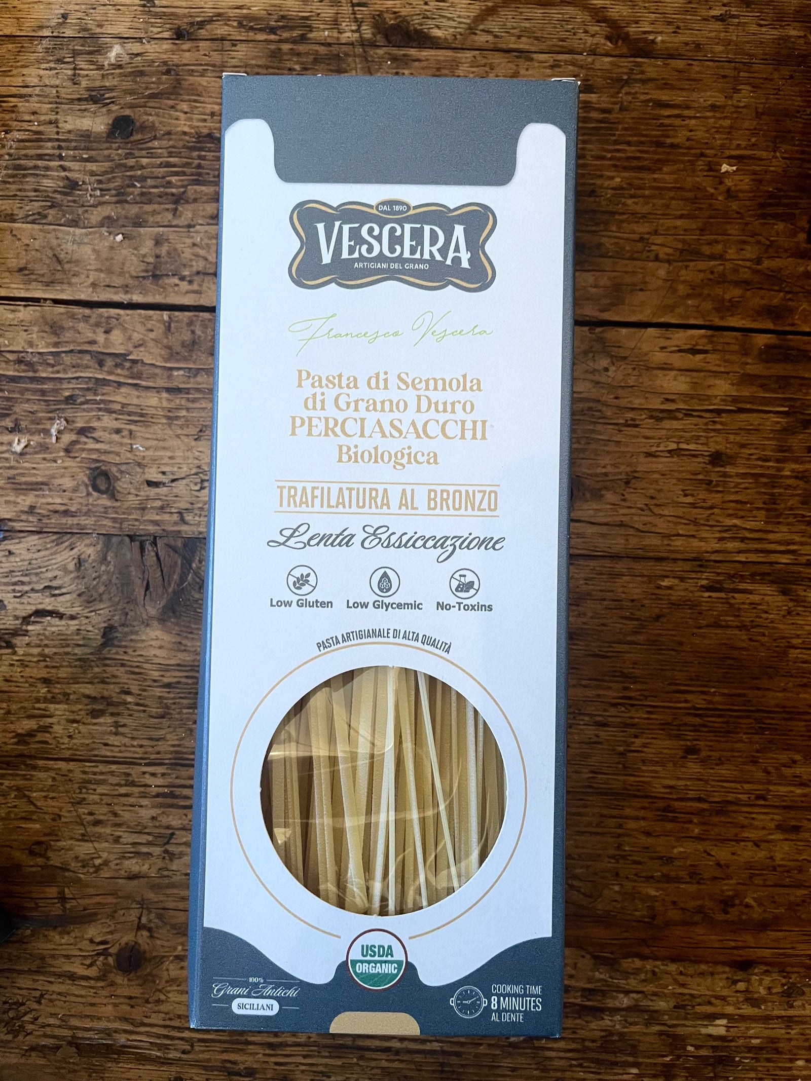 Pasta, Ancient Grain Linguine -Low Gluten, Organic