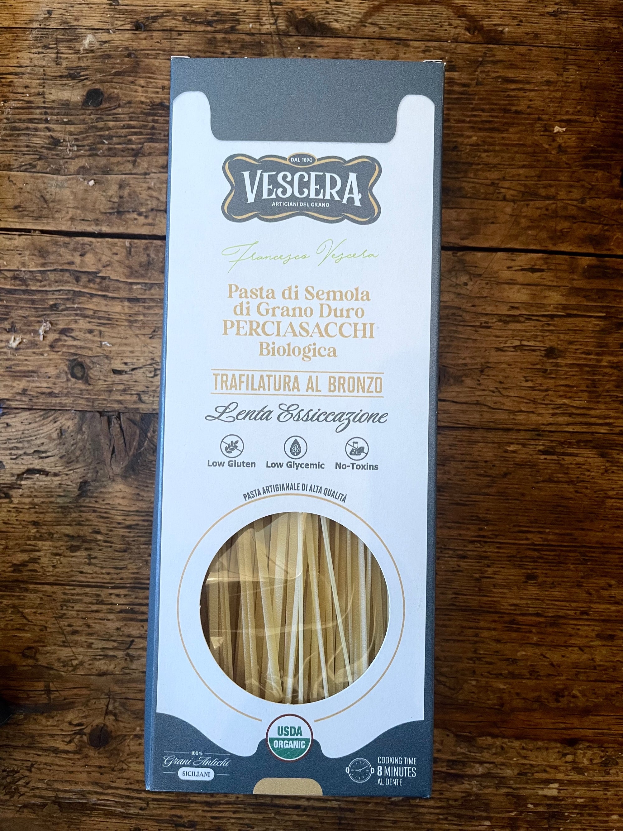 Pasta, Ancient Grain Linguine -Low Gluten, Organic