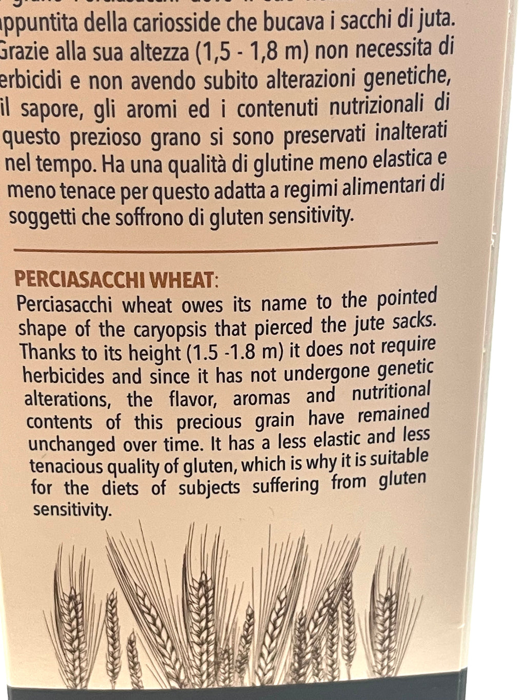 Cinque Buchi (Five Holes), Ancient Grain Organic Pasta, Vescera