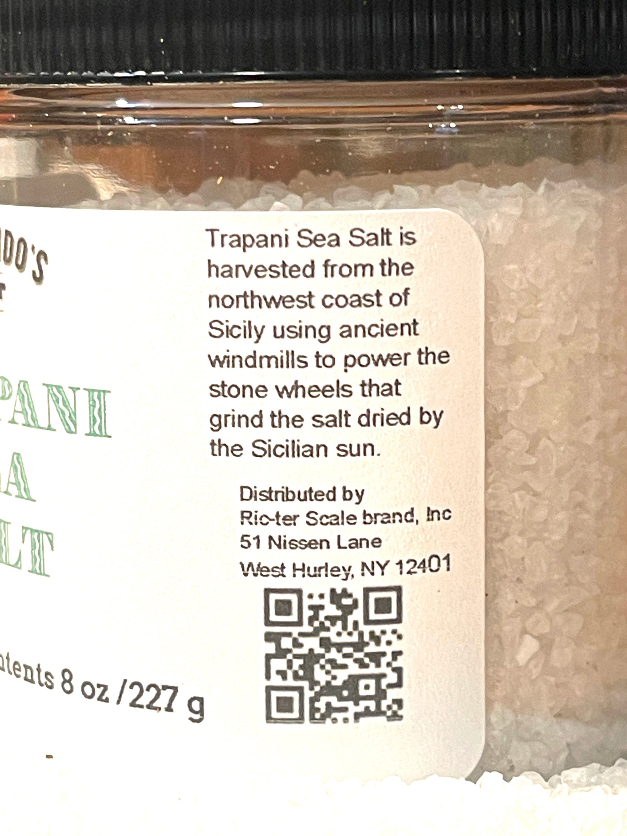Sicilian Sea Salt- Coarse Sea Salt From Trapani