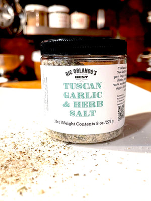 Sicilian Sea Salt, Roasted Garlic and Herb Sea Salt