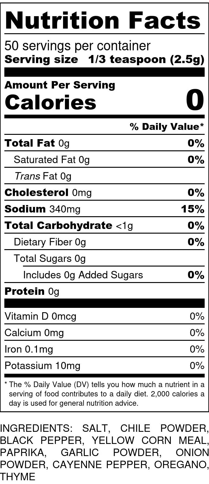 CAGE BLACKENING MIX AND CAJUN SEASONING