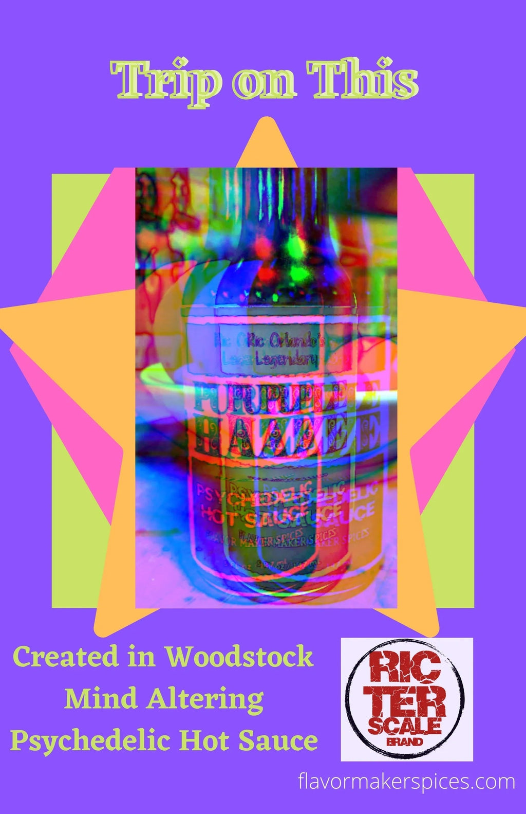 Purple Haze Psychedelic Hot Sauce